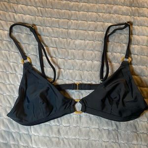 Blackbough Black Lined Bikini Top - Size Small NWOT! 🖤